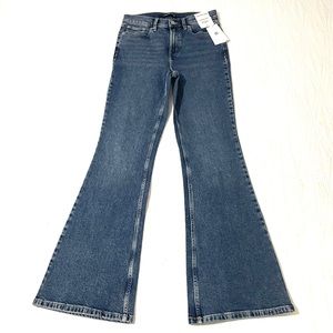 Calvin Klein Women’s High Rise Flare Jeans